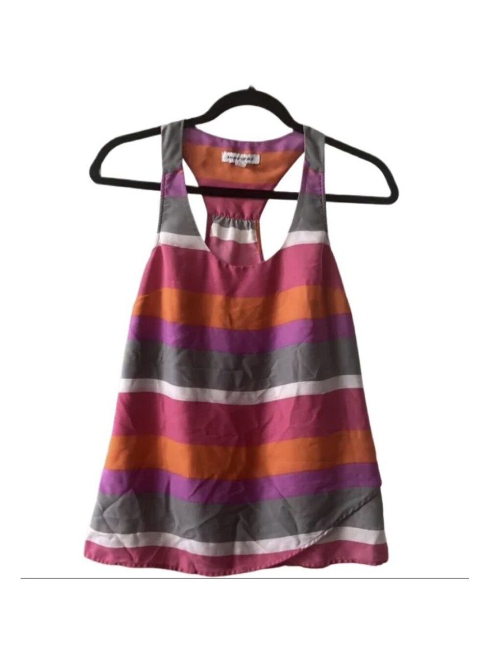 Banana Republic Striped Racerback Tank XS